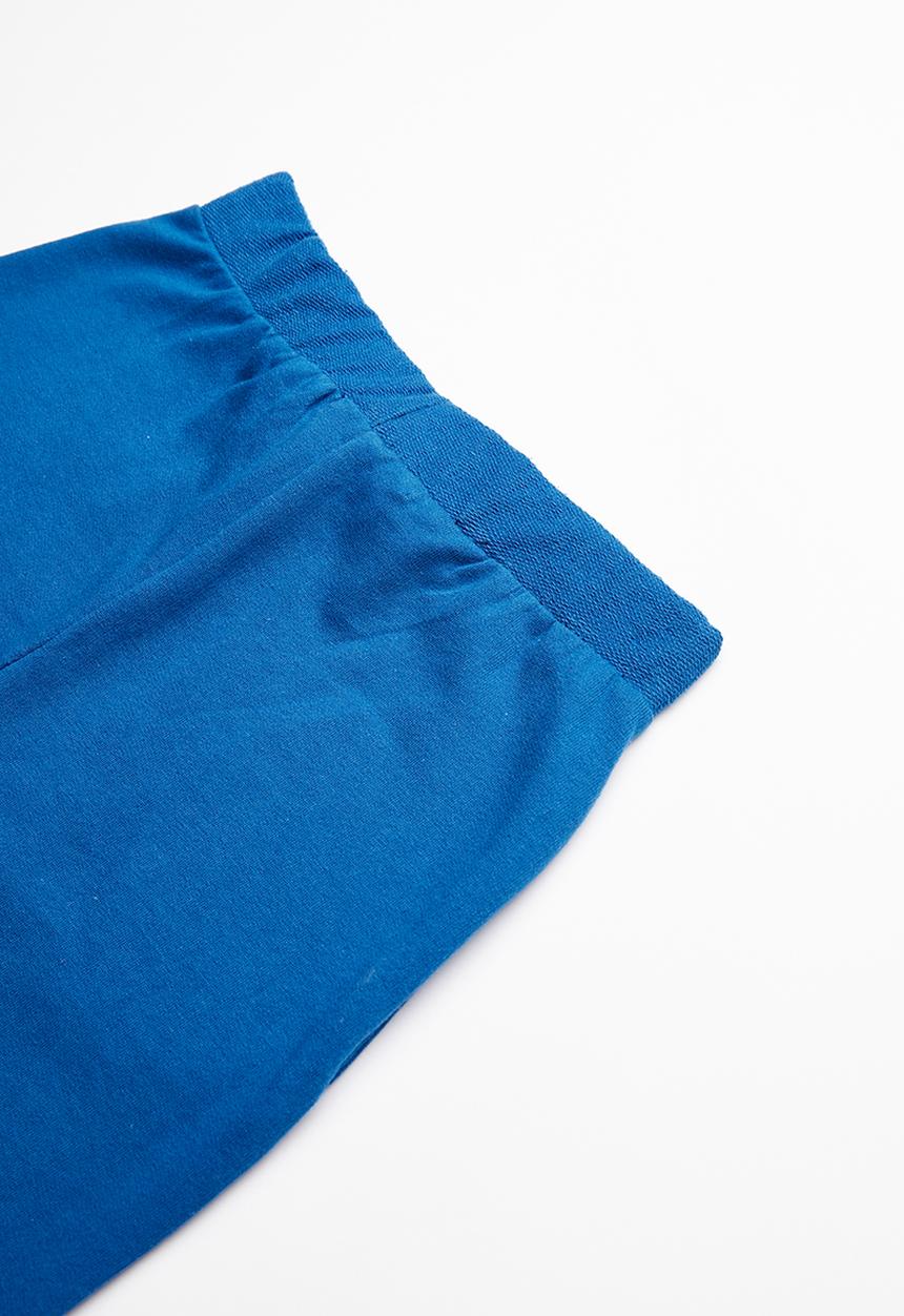 Superbalist - Contrast jogger shorts - blue