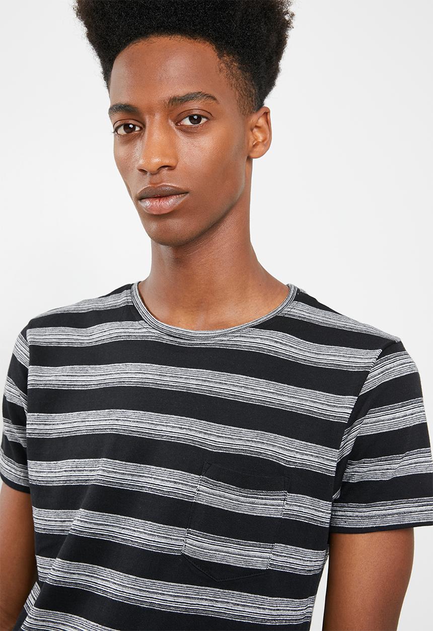 Brave Soul - Gravel tshirt - black
