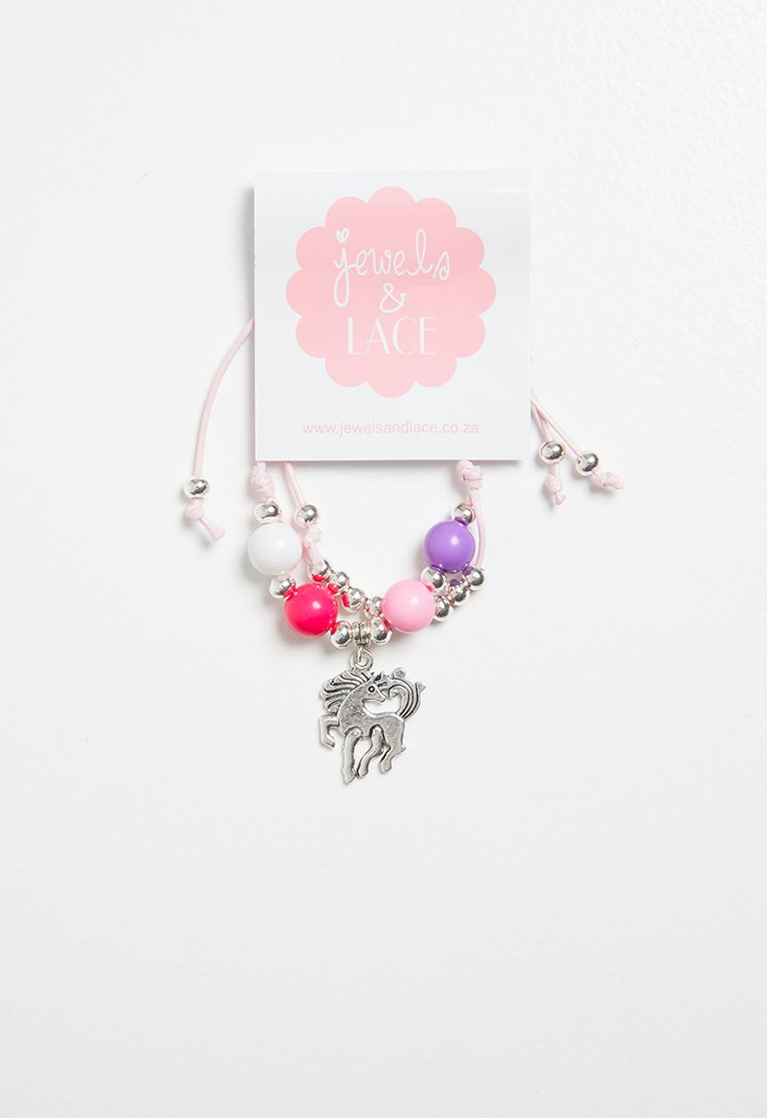 Jewels and Lace - Unicorn bracelet - multi