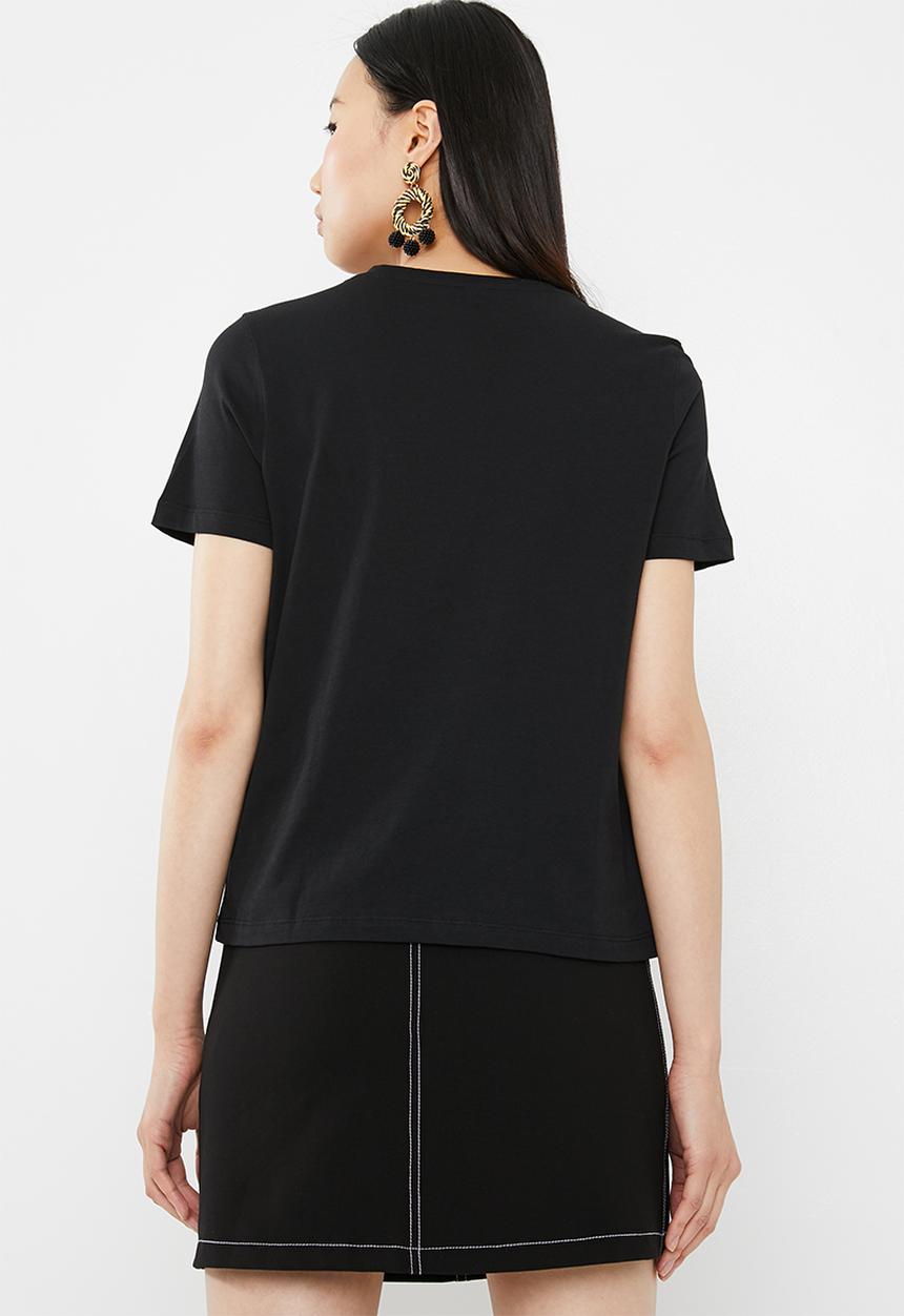 Vero Moda - Patch t-shirt - black