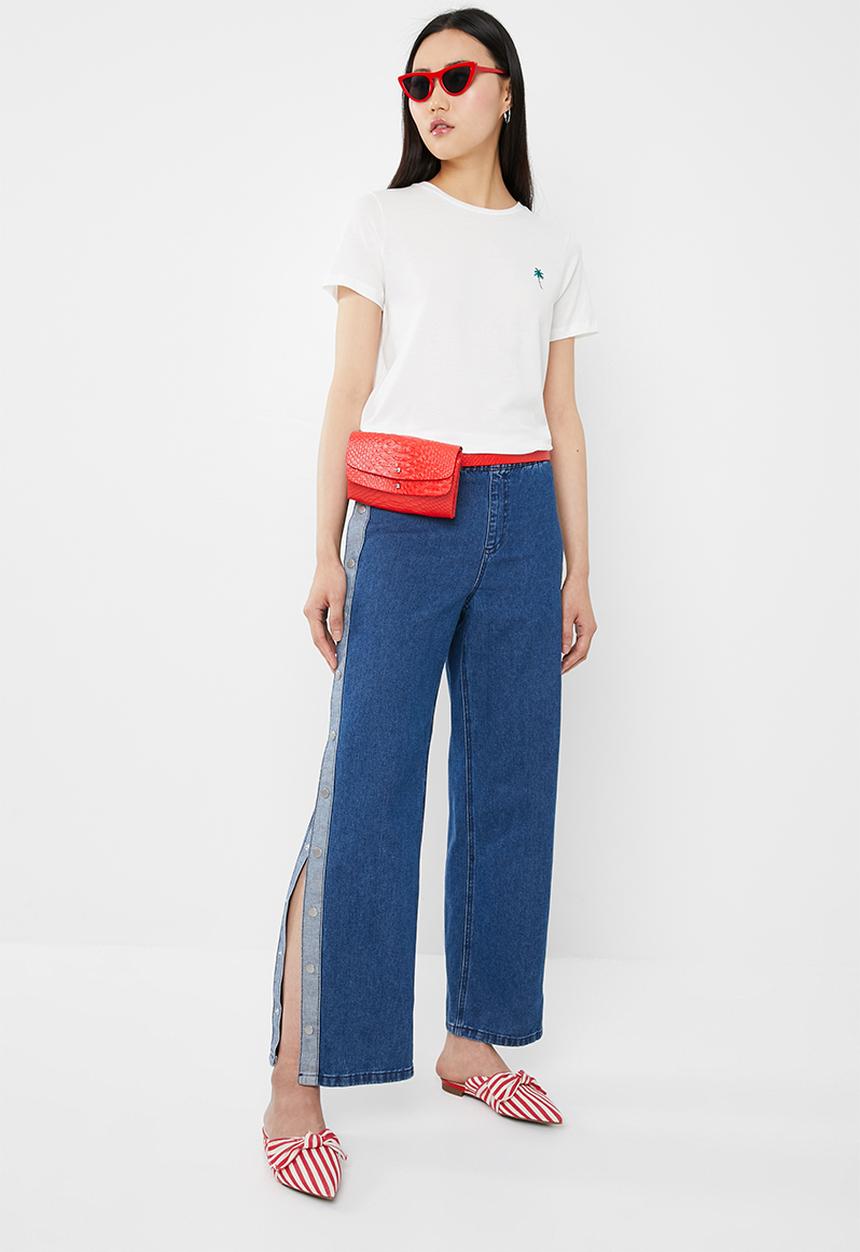 Vero Moda - Patch t-shirt - white