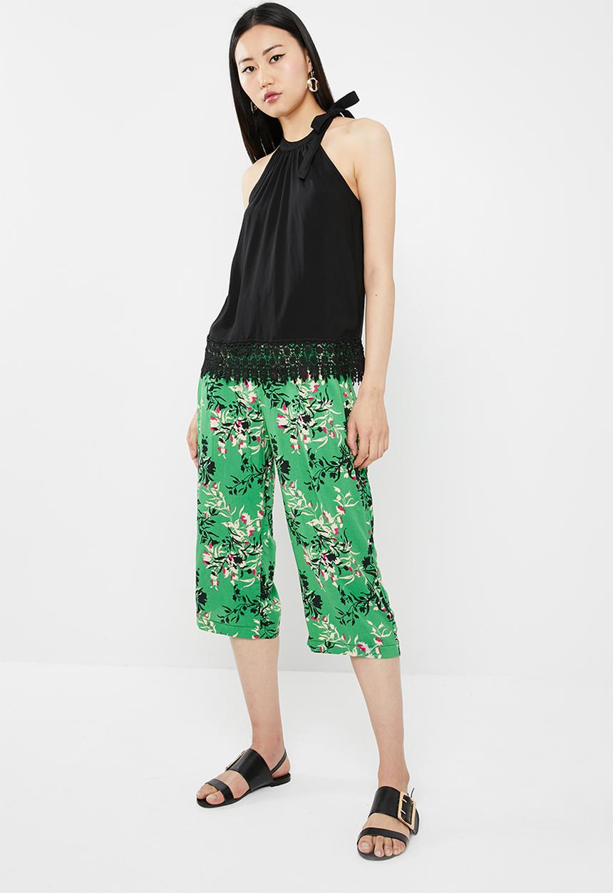ONLY - Julie sleeveless woven top - black