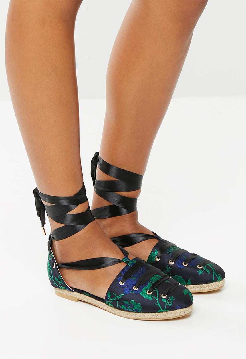 Superbalist - Sia lace up espadrille - multi