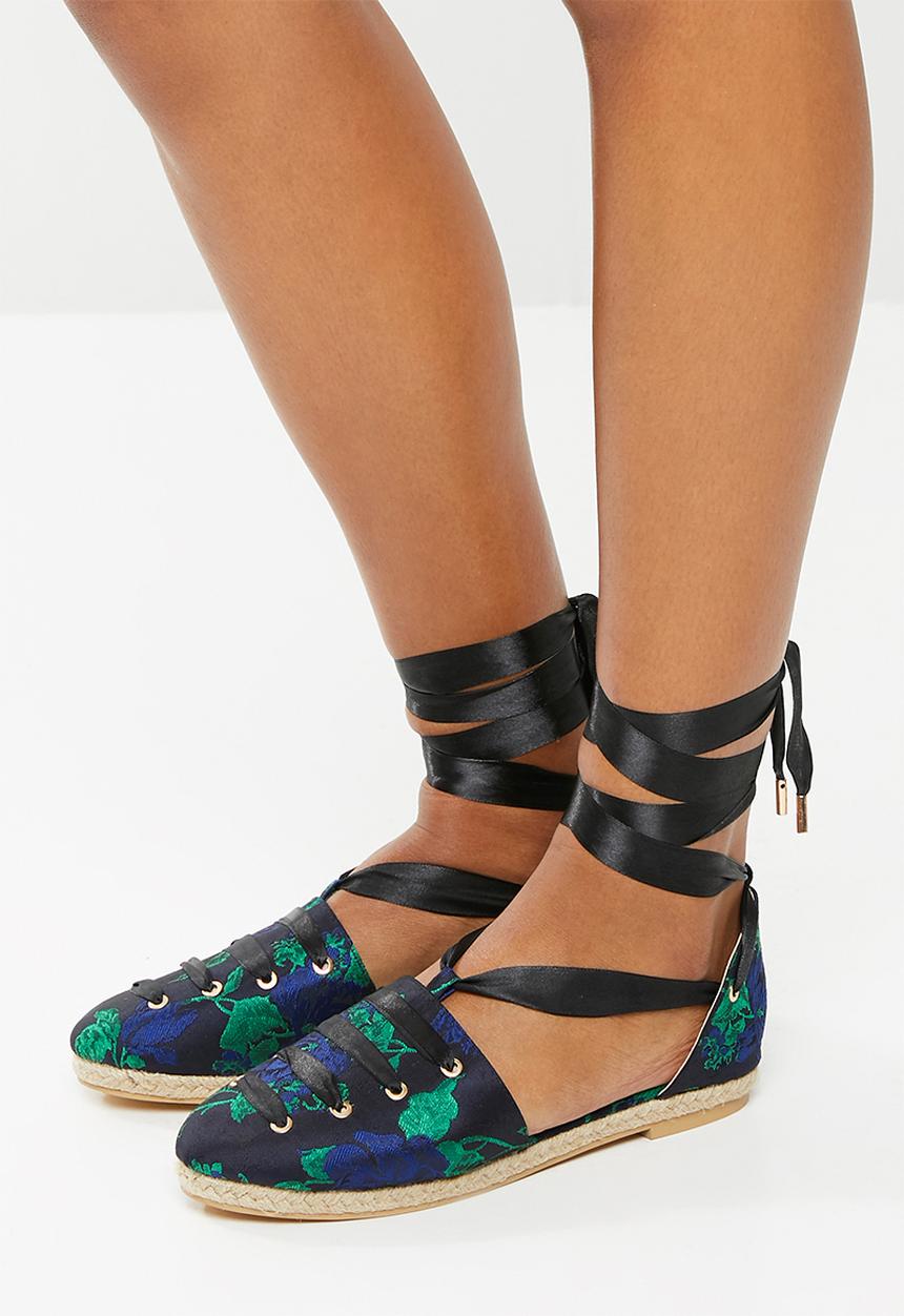 Superbalist - Sia lace up espadrille - multi