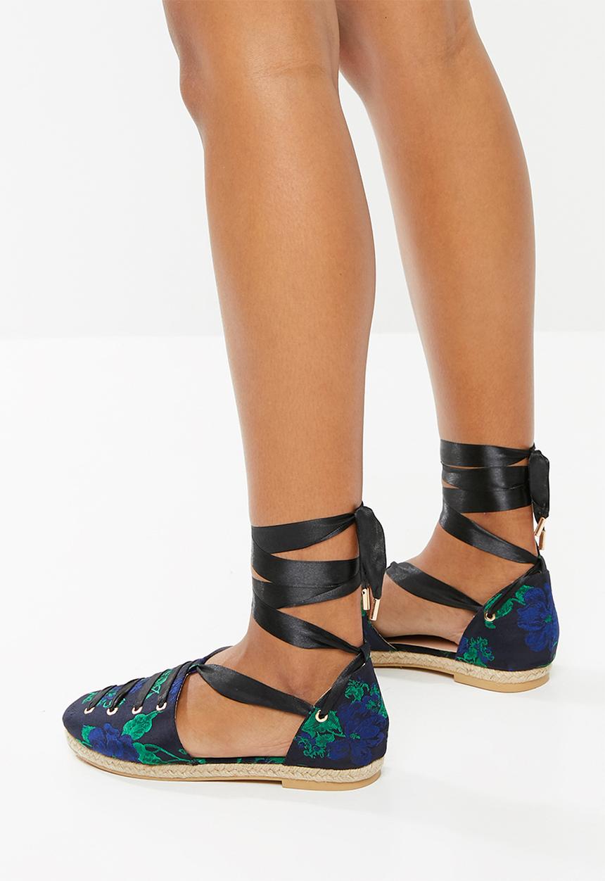 Superbalist - Sia lace up espadrille - multi