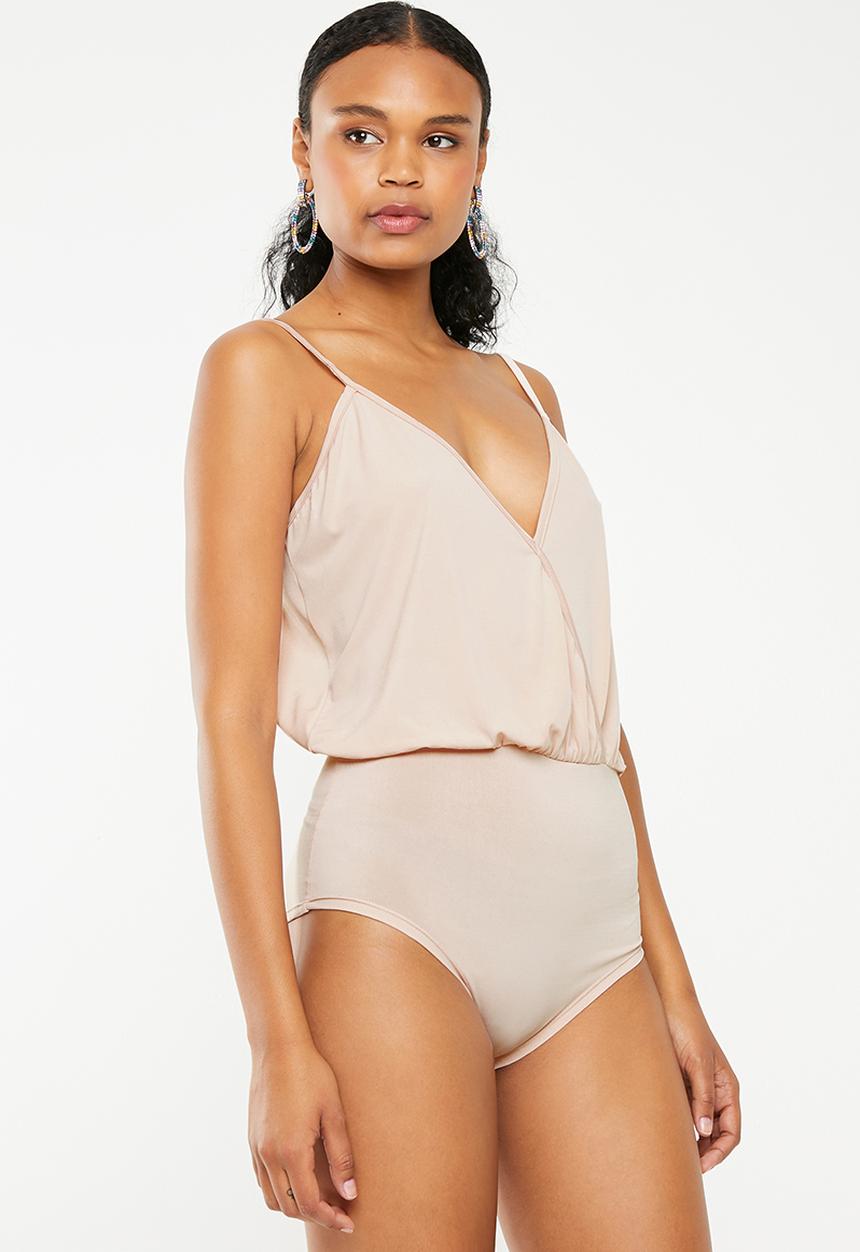STYLE REPUBLIC - Wrap bodysuit - neutral