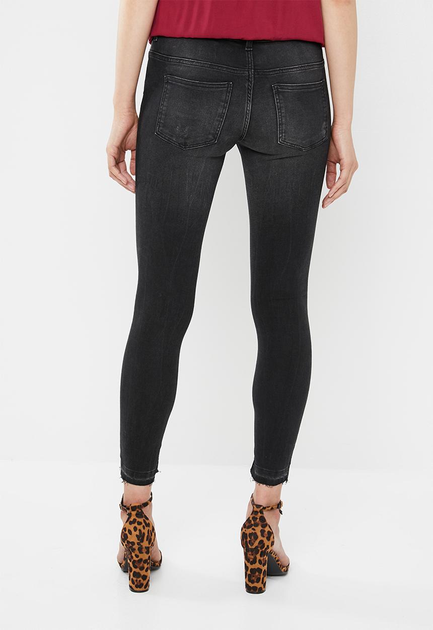 Jacqueline de Yong - Skinny regular jake ankle jeans - grey