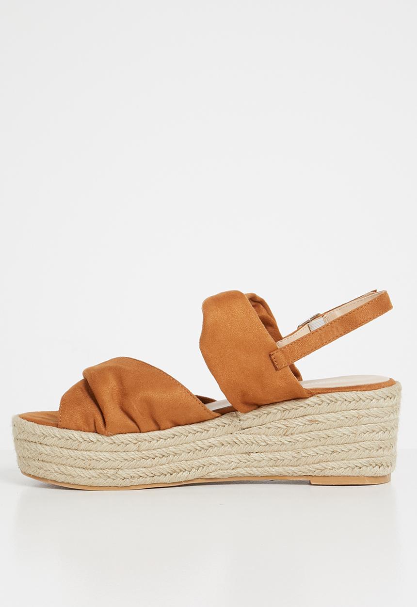 Superbalist - Lilly espadrille heel - tan
