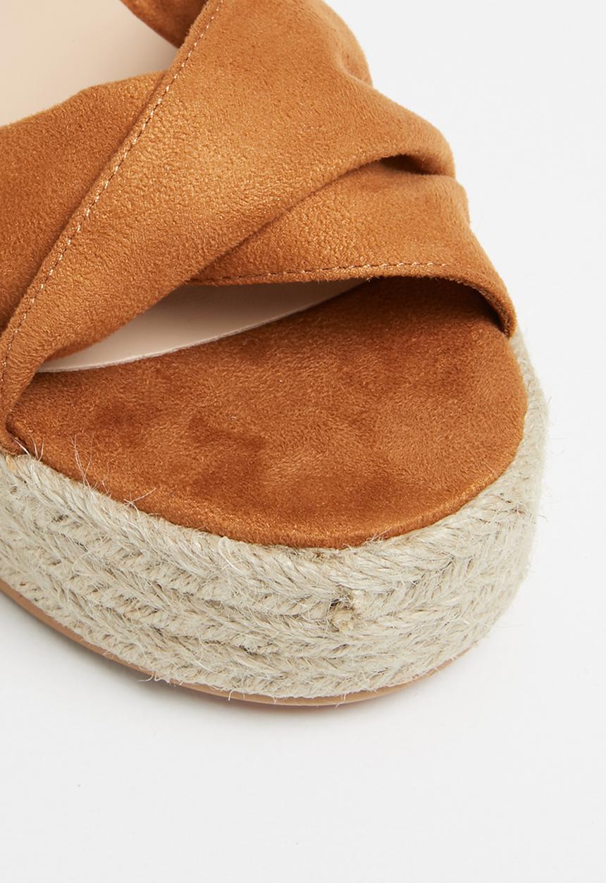 Superbalist - Lilly espadrille heel - tan