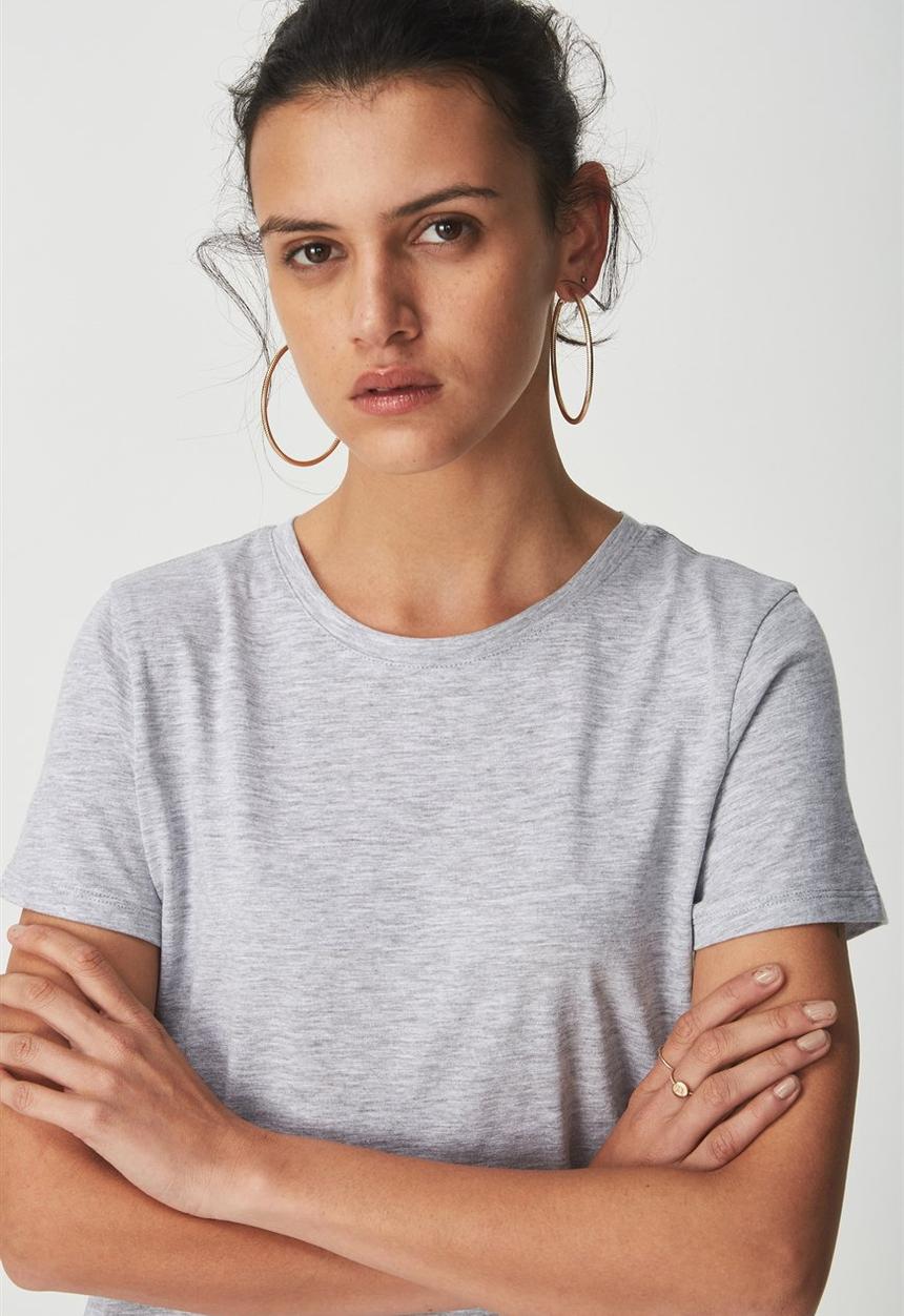 Cotton On - The crew T-Shirt - grey 