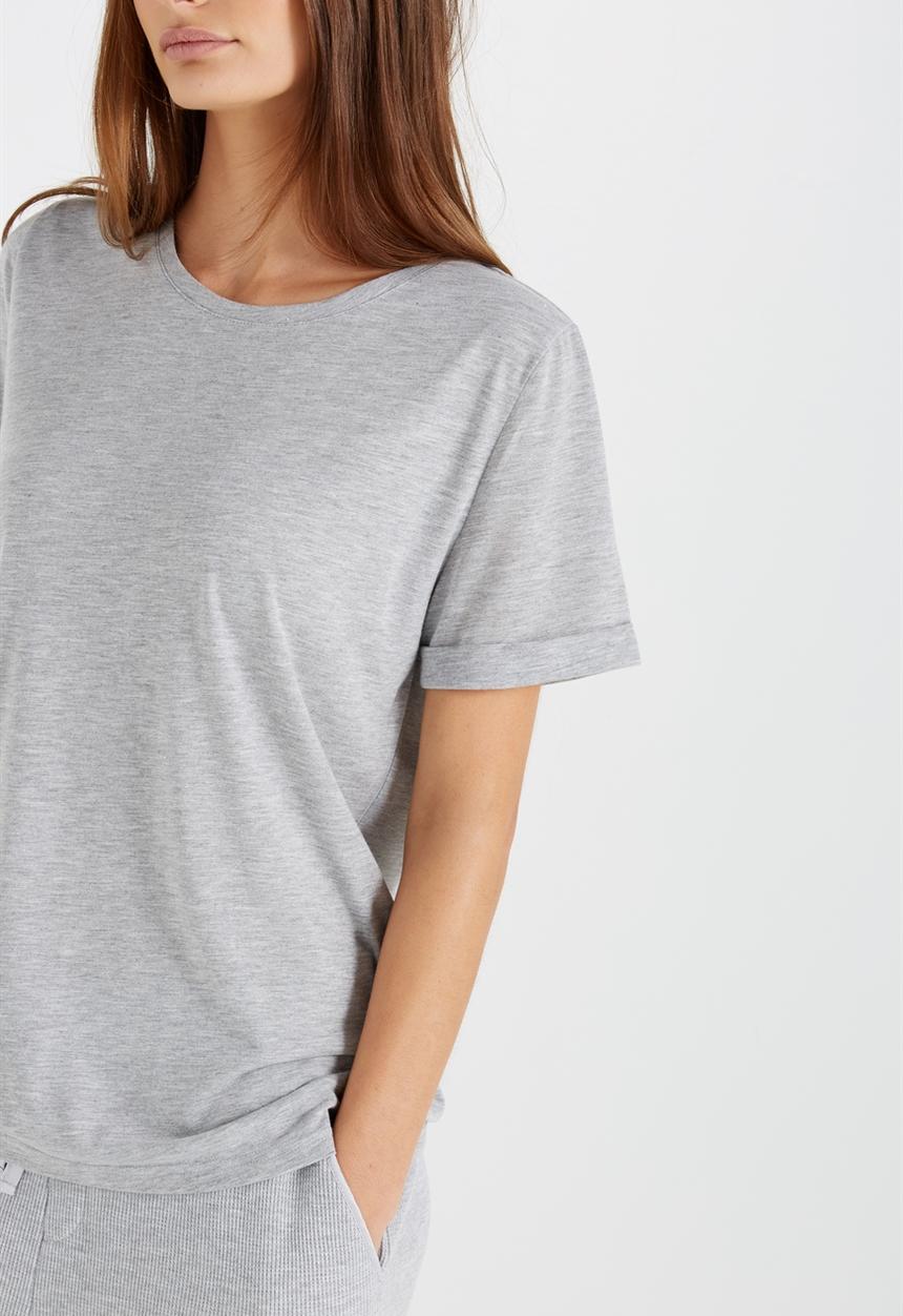 Cotton On - Sparkle short sleeve t-shirt - grey
