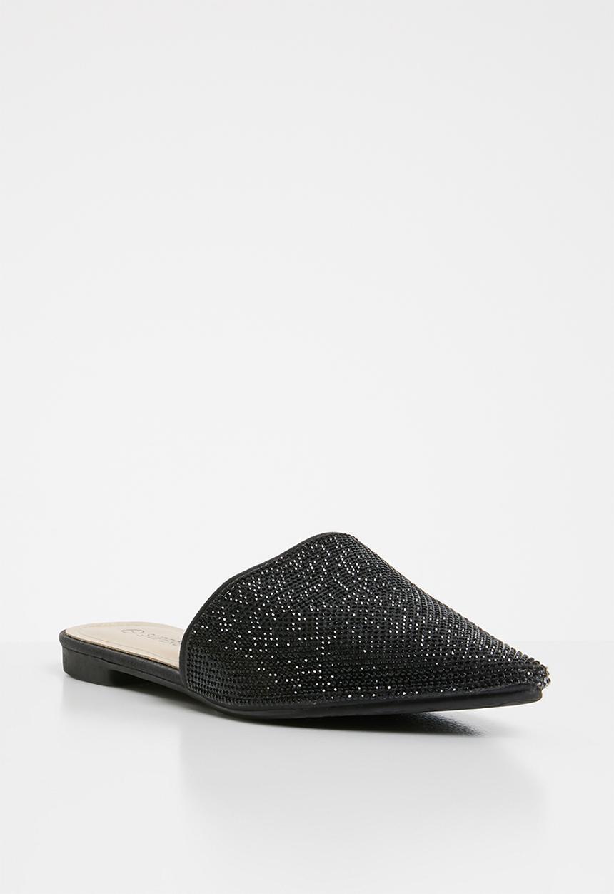 Superbalist - Lauren pointed slide - black
