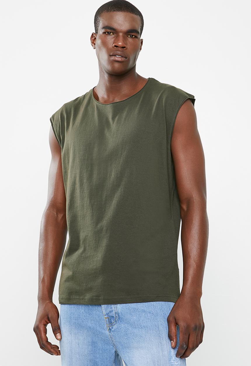 Brave Soul - Varley vest - khaki green