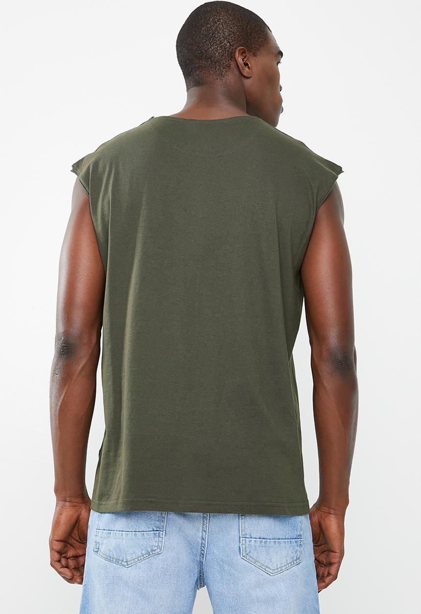 Brave Soul - Varley vest - khaki green