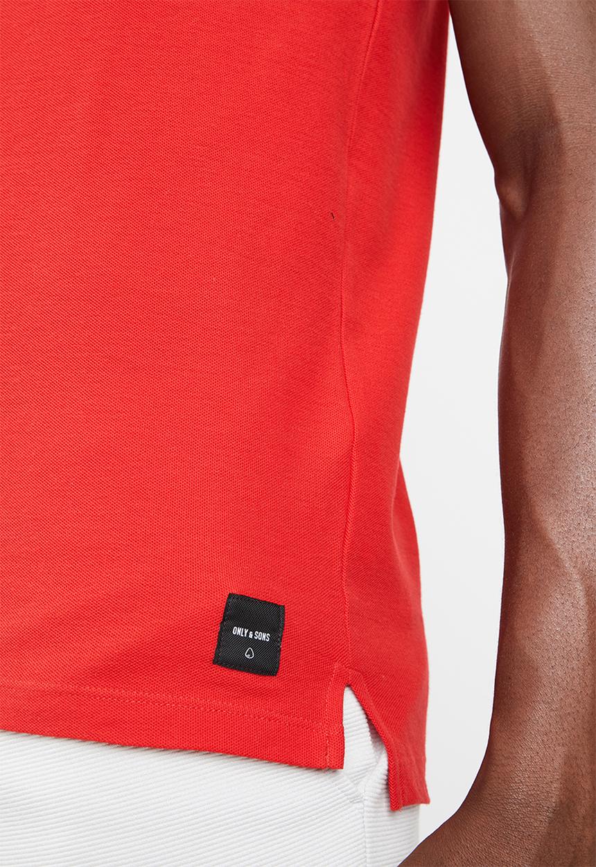 Only & Sons - Benjamin polo - red