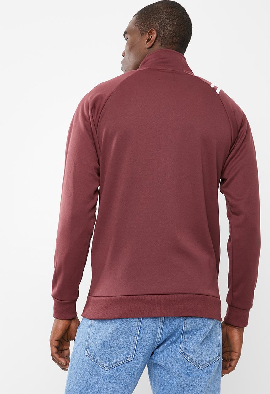 Only & Sons - Teo track jacket - burgundy