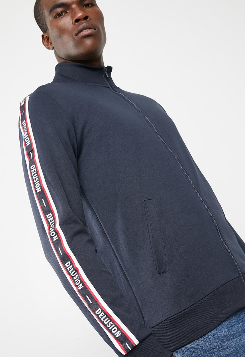 Only & Sons - Ben tape jacket - navy