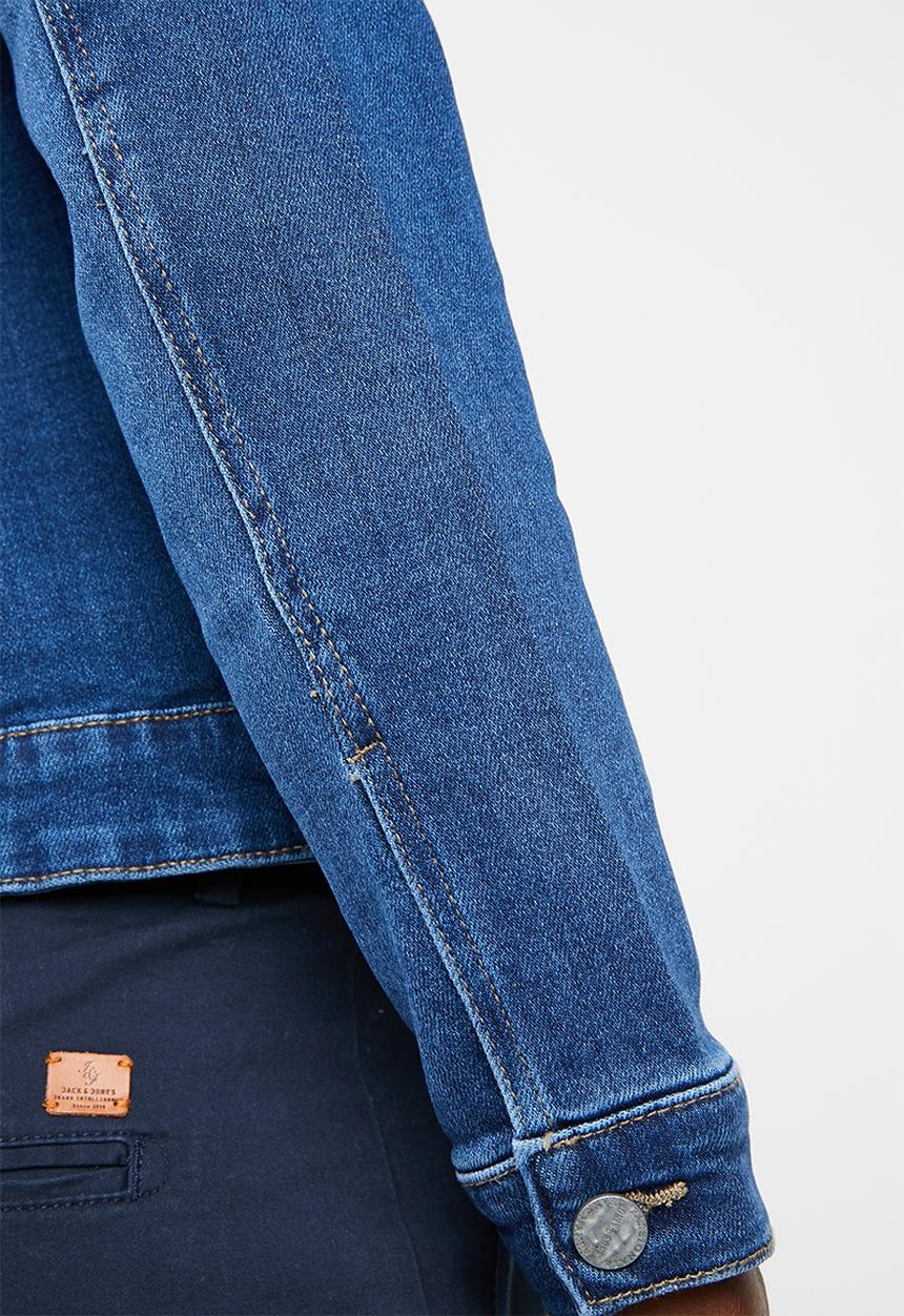 Only & Sons - Coin badge jacket - blue 