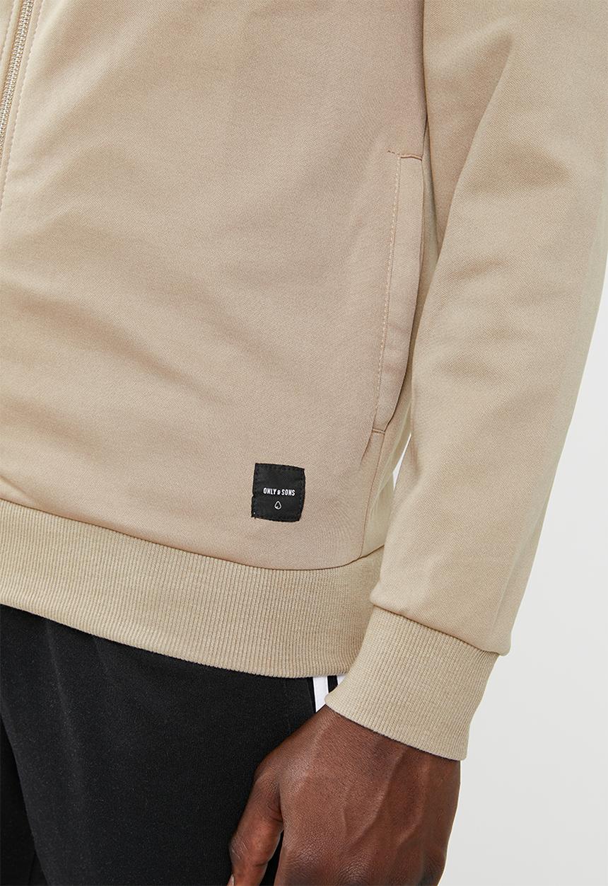 Only & Sons - Teo track jacket - cream
