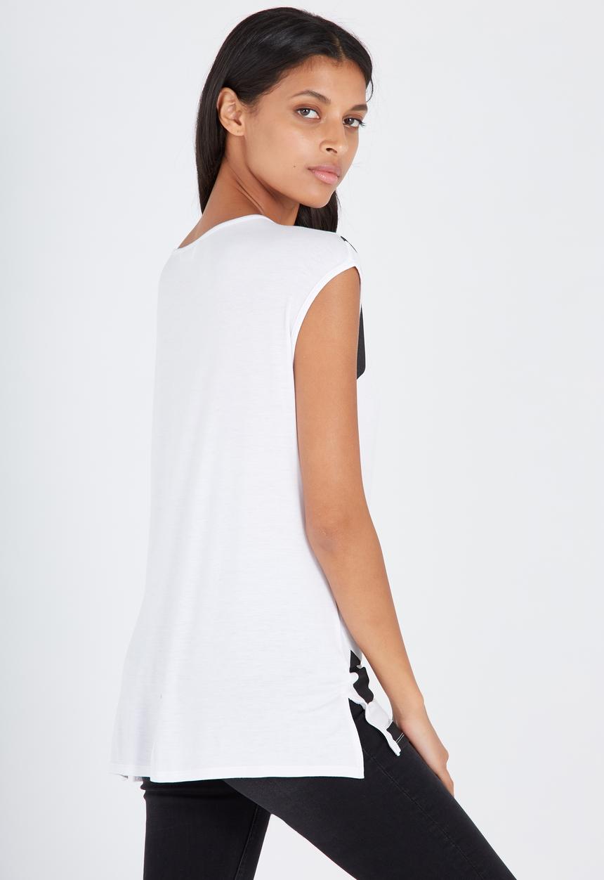 Supré  - 80s tee - white