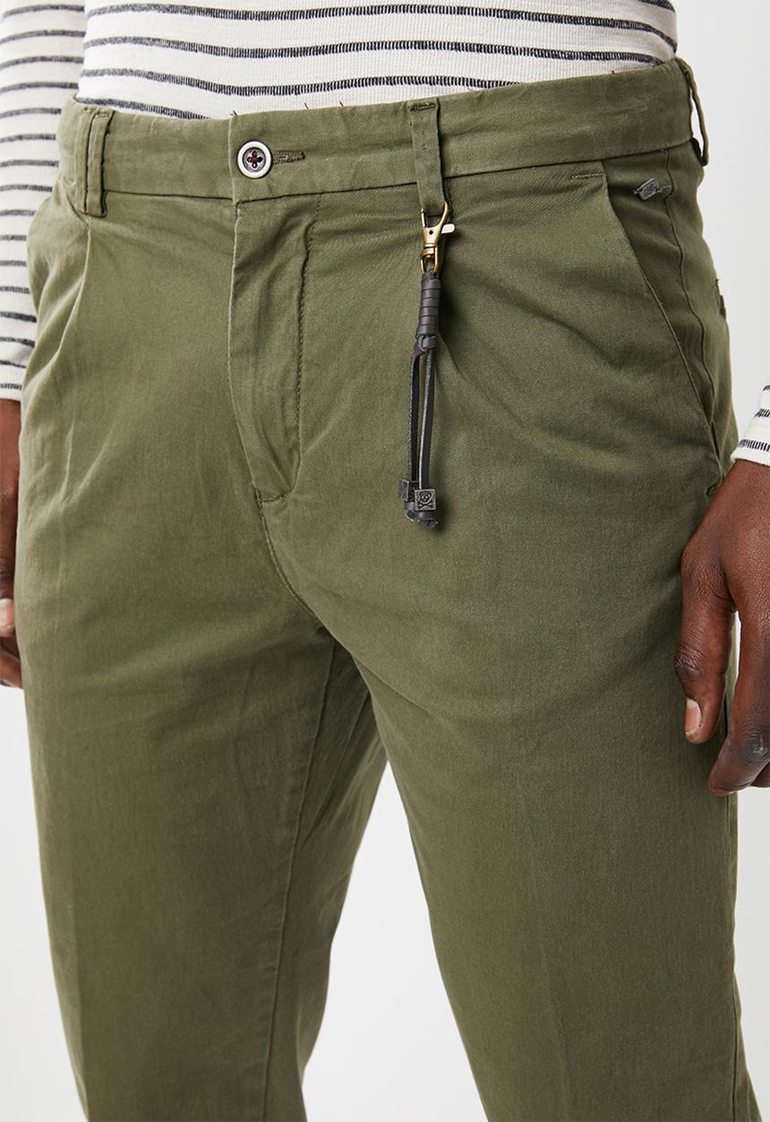 Jack & Jones - Ace milton tapered fit chino - green