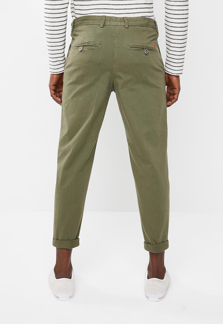 Jack & Jones - Ace milton tapered fit chino - green