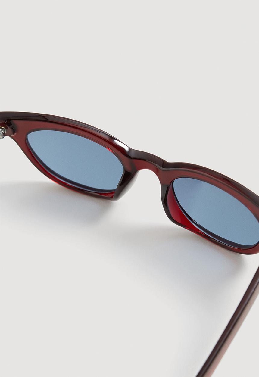 MANGO - Frame sunglasses - red