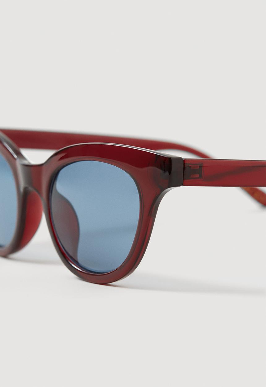 MANGO - Frame sunglasses - red