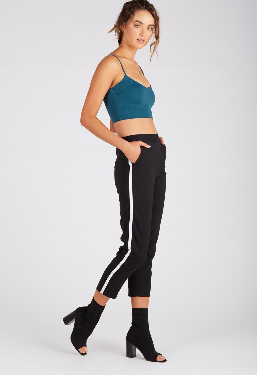 Supré  - Luxe crop cami - green