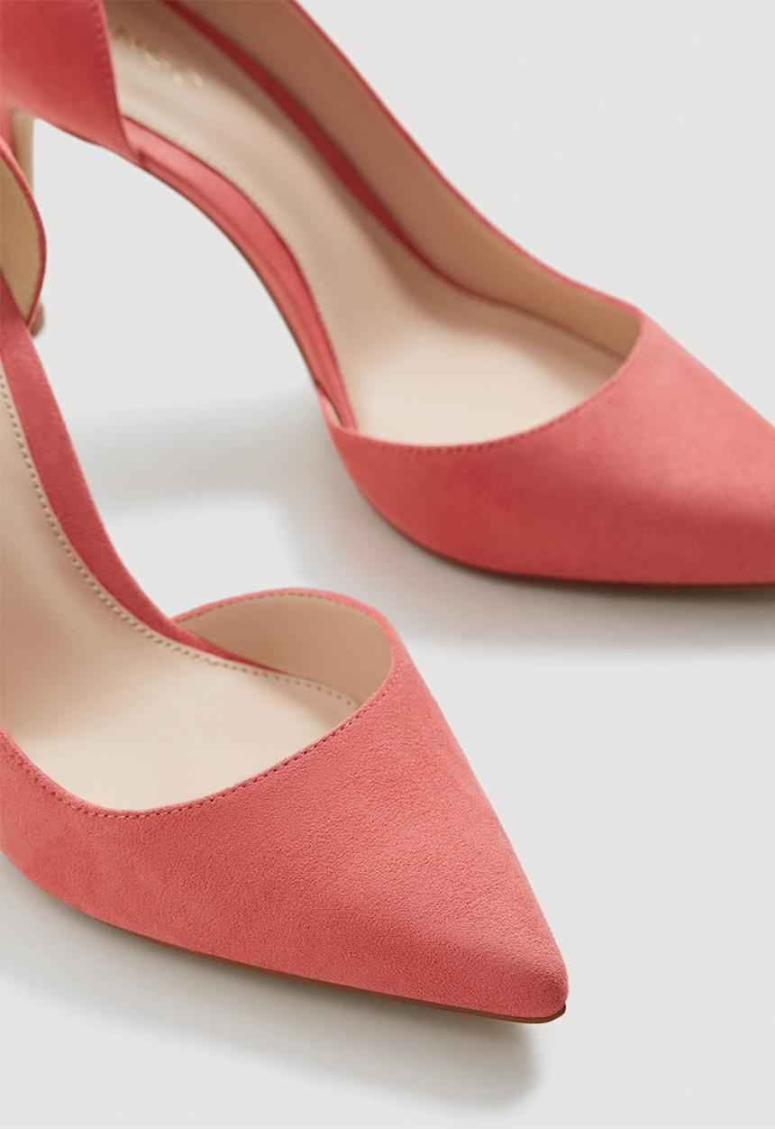 MANGO - Audrey heels - coral
