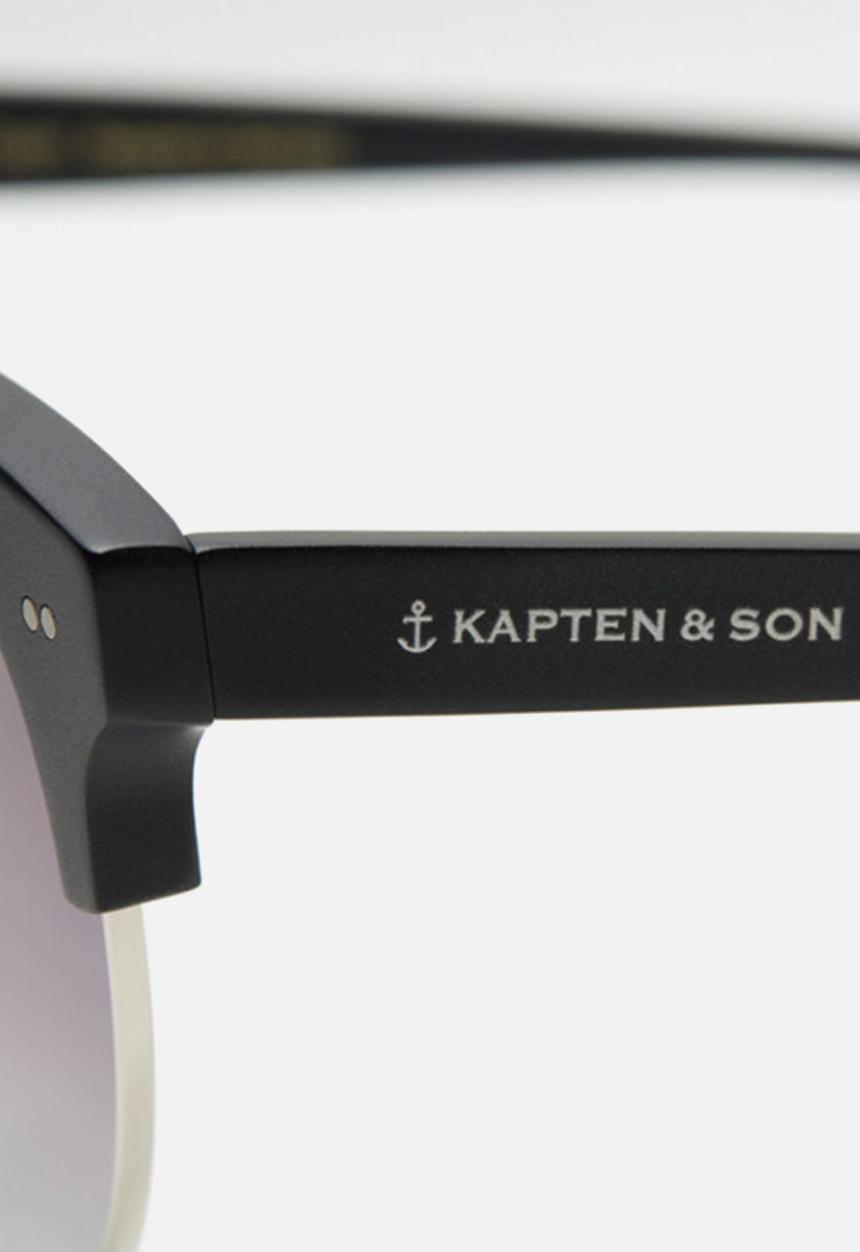 Kapten & Son - Capri Matt Black -Silver Gradient