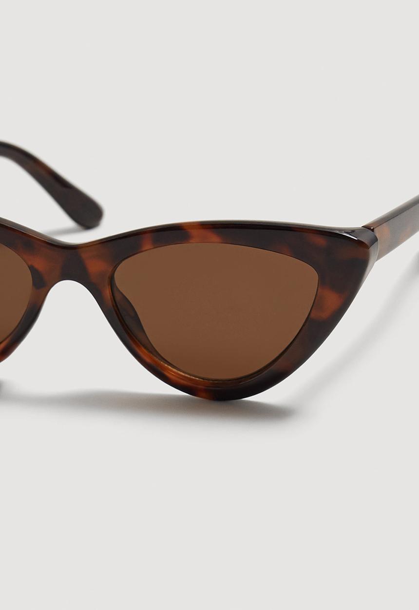 MANGO - Cat-eye sunglasses - tan