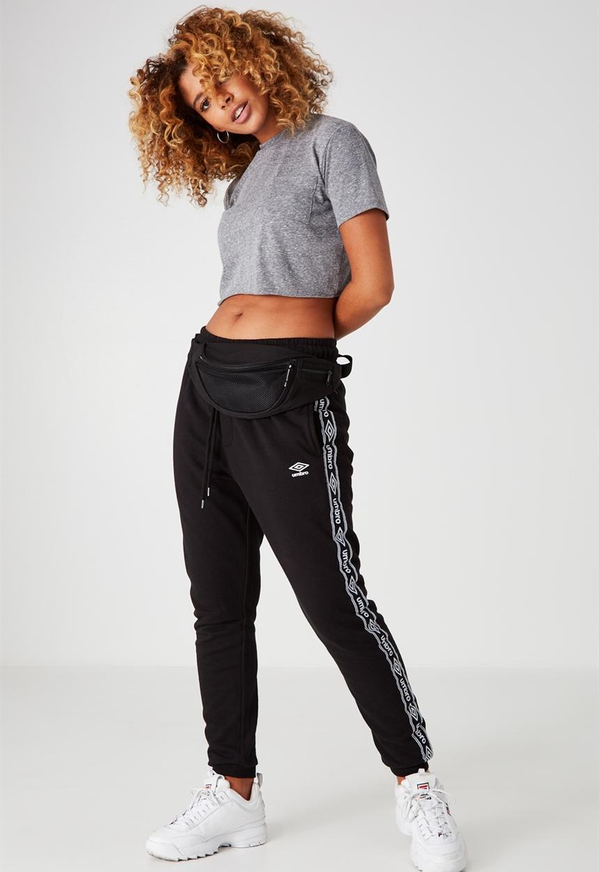 Factorie - So soft crop hi neck tee - grey