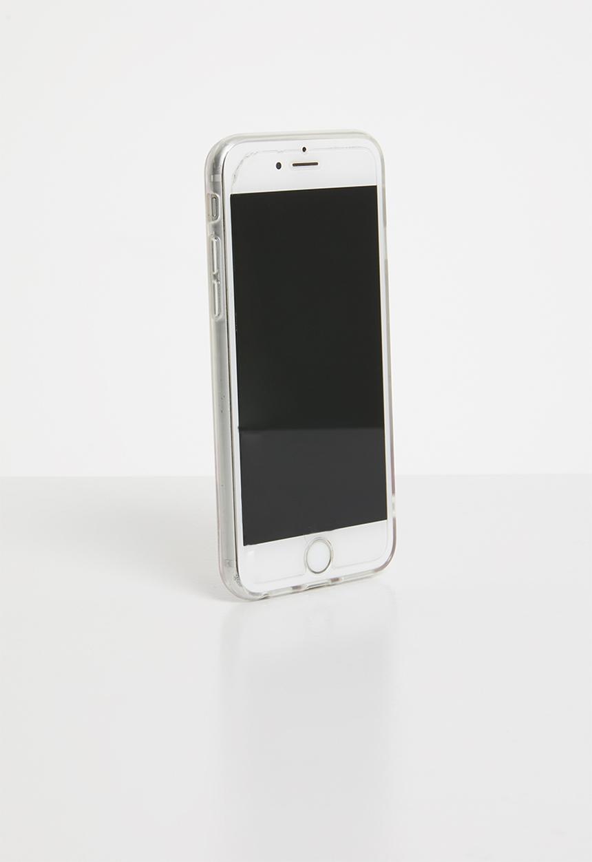 Typo - Shake it iPhone case 6,7,8 floral - pink 