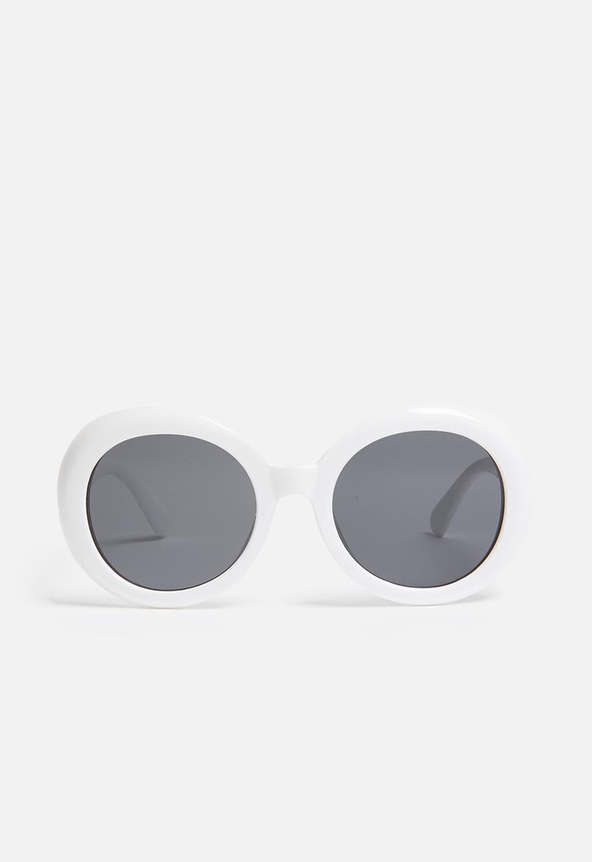Superbalist - Azi round sunglasses - white 
