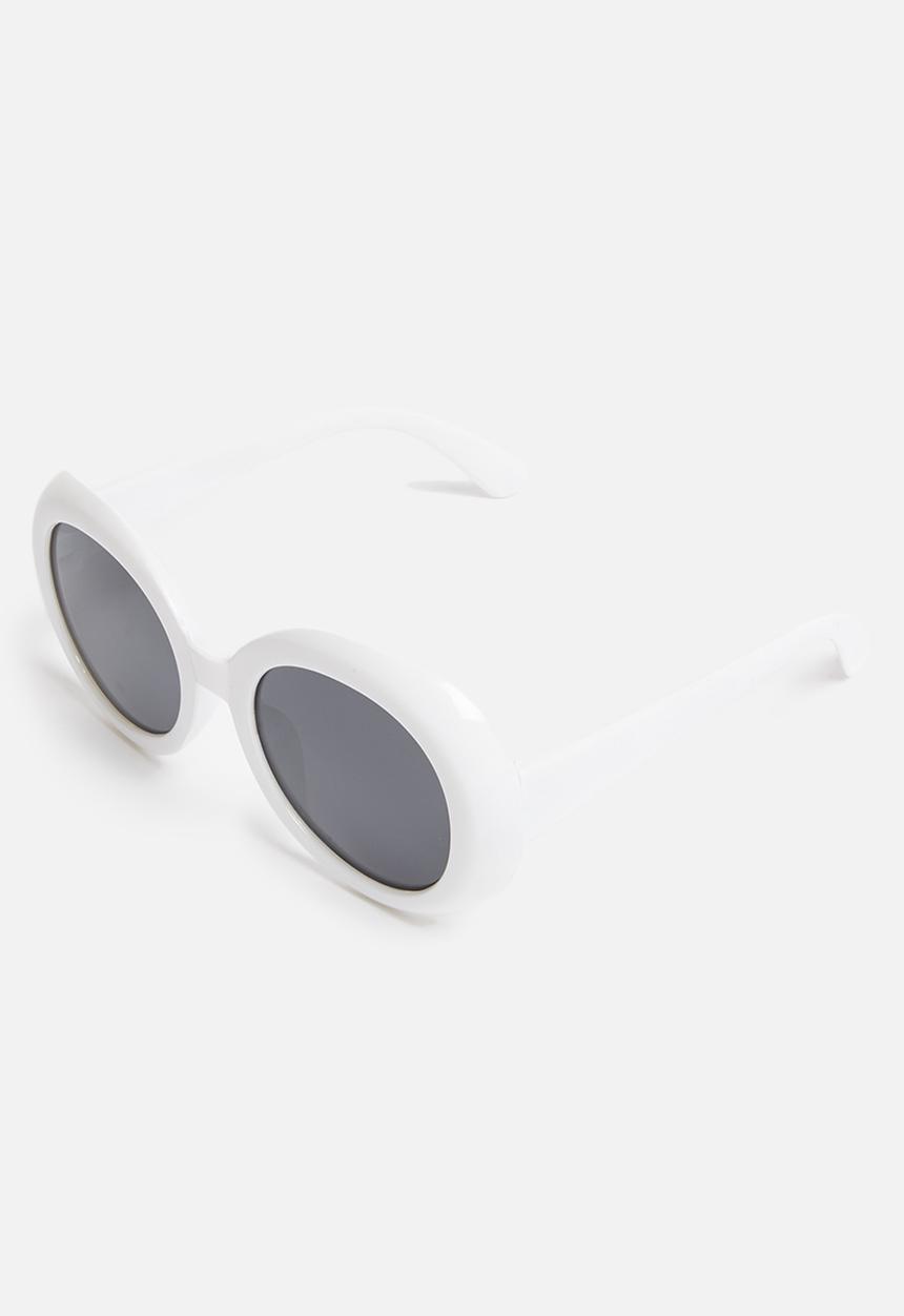 Superbalist - Azi round sunglasses - white 
