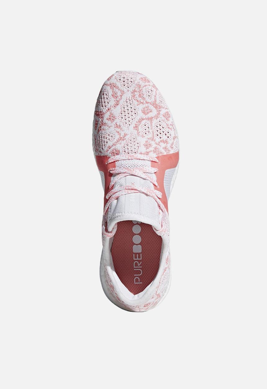 adidas Originals - PureBOOST X Element - off white/ftwr white/chalk coral