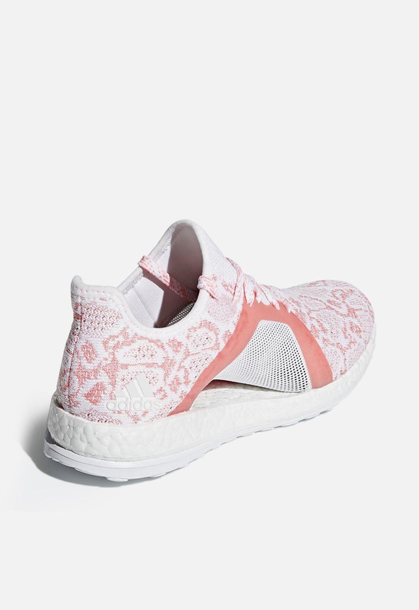 adidas Originals - PureBOOST X Element - off white/ftwr white/chalk coral