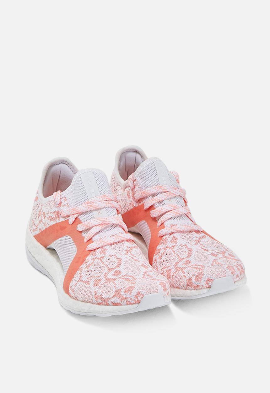 adidas Originals - PureBOOST X Element - off white/ftwr white/chalk coral