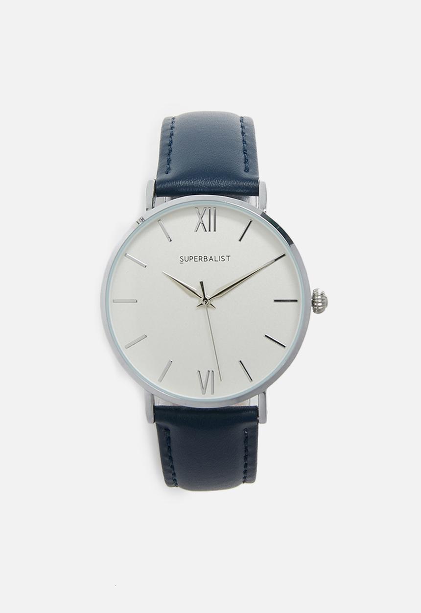 Superbalist - Lucy leather watch - navy
