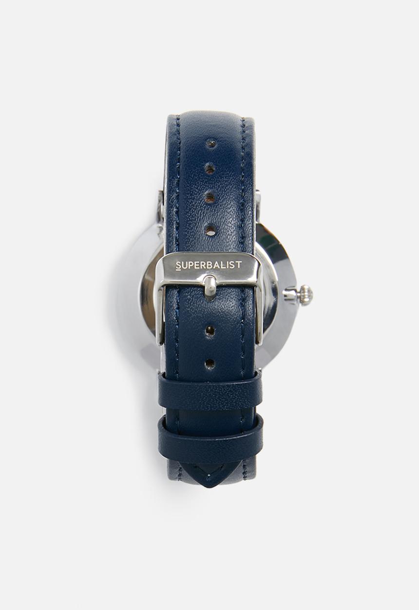 Superbalist - Lucy leather watch - navy