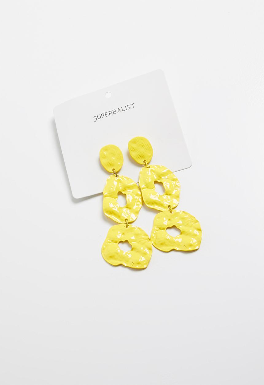 Superbalist - Kerri statement earrings - yellow