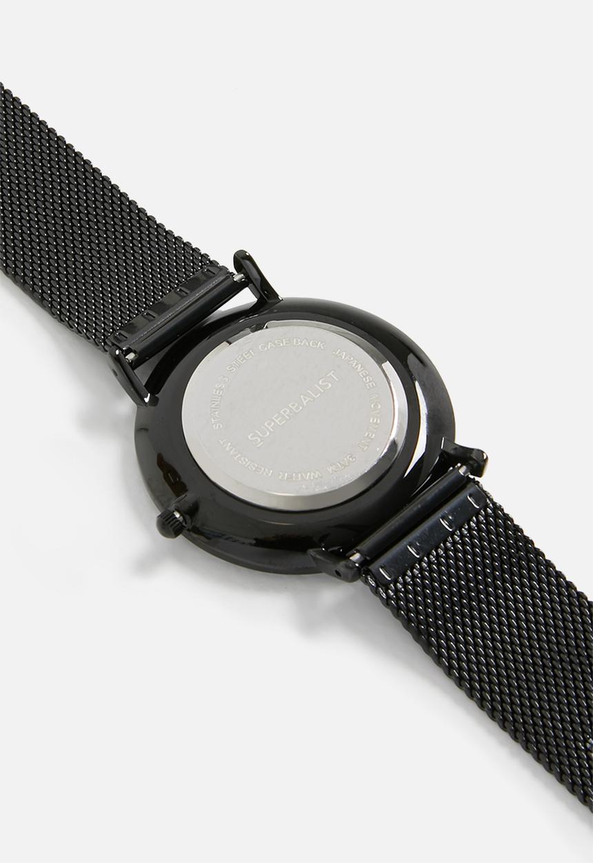 Superbalist - Sophie mesh strap - black