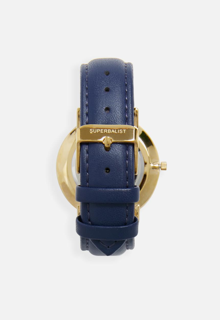 Superbalist - Jay leather strap - navy