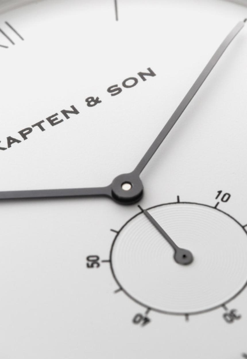 Kapten & Son - Heritage silver - brown leather