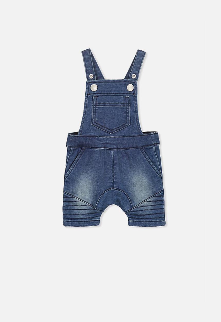 Cotton On - Billie short leg all in one - blue