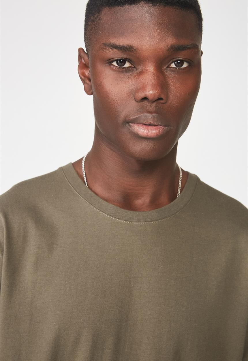 Factorie - Long line tee - green