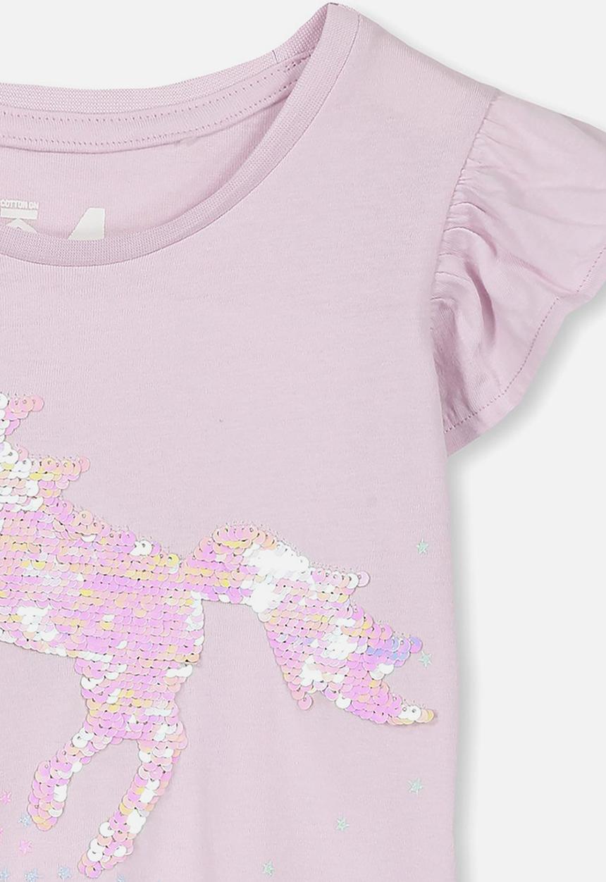 Cotton On - Anna short sleeve - purple