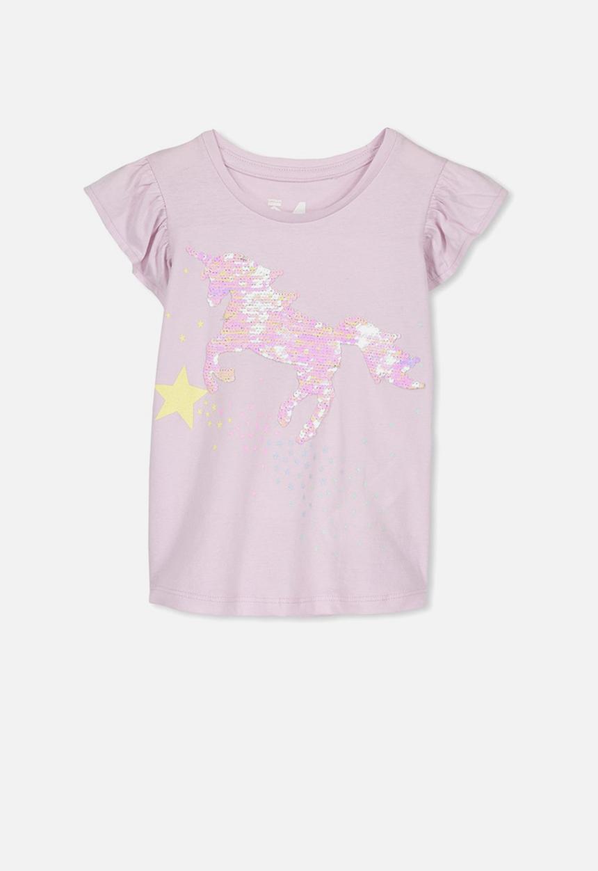Cotton On - Anna short sleeve - purple