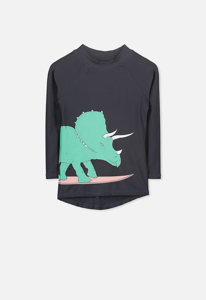Cotton On - Fraser ls rash vest - black 